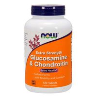 Glucosamine & Chondroitin, 120 Tabs by Now Foods (Pack of 3)