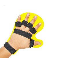 Finger Training Massager, Finger Correction Plate, Fixed Five-Finger Finger Plate for Stroke/Hemiplegic/Traumatic Brain Injury, Squat Training