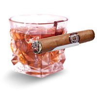 Boravis Cigar Holder, Whisky Glass Rest, Gift for Cigar Whiskey Lovers, Men, Husband, Father