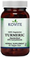 Kovite Guaranteed Potency Turmeric Root Extract 450 mg Standardized 95% Curcumin Kosher and Vegetarian- 120 Vegetable Capsules