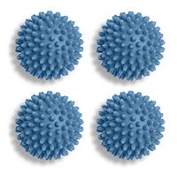 Pelle Bella Dryer Balls 4 Pack Blue Reusable Dryer Balls Replace Laundry Drying Fabric Us