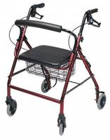 MOBILITY - Walkabout Wide Four-Wheel Rollator #RJ4318R
