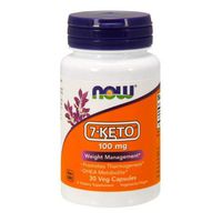 7-KETO DHEA Metabolite, 100 mg, 30vcaps by Now Foods (Pack of 3)