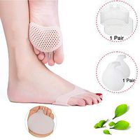 Metatarsal Pads | Metatarsal Pads for Women | Ball Foot Cushion (2 Pairs Foot Pads) All Day Pain Relief Bunion | Mortons Neuroma Pads for Women Men | Soft and Comfort One Size Fits Shoe Inserts