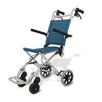 Self-Propelled Wheelchairs Wheelchair Travel Chair Senior Trolley Wheelchair Child Foldable Trolley Wheelchair Portable Small Wheel Scooter Best Gift 100kg