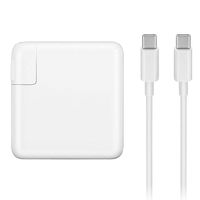 87W USB C Power Adapter Compatible with MacBook Charger, YIHUNION Laptop Charger 13 15-inch with 6.56ft USB-C to USB-C Charge Cable