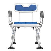 CKXLYD Shower Stool, Shower Chair,Bathroom Seat, Bathing Aid Elderly, Disabled, Bath Seat Bench,Lightweight Height Adjustable