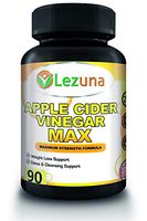 Lezuna Apple Cider Vinegar Capsules, Natural Immune Boost, Detox and More with Spirulina, Lecithin, Kelp, Apple Pectin, Bromelain, Potassium and Vitamin B-6, 90 Capsules