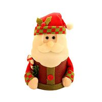 Lemoning Candy Jar Child Kids Christmas Candy Jar Storage Bottle Santa Bag Sweet Christmas Box Gift