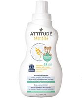 ATTITUDE Sensitive Skin, Hypoallergenic Baby Fabric Softener, Fragrance Free, 33.8 Fluid Ounce