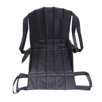 Ozzptuu Foldable Oxford Wheelchair Transfer Seat Pad Transfer Boards Medical Lift Sling Transferring Turner Positioning Pad for Patients (4 Handles)