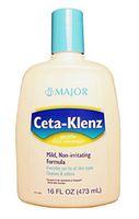 MAJOR CETA-KLENZ SKIN CLEANSER CETYL ALCOHOL-N/A White 473 ML UPC 309045844168