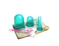 Honey Kae Face and Body Cupping Silicone Set Complete with Skin Facial Beauty Tool Massager Roller Infused with Reiki