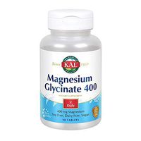 KAL Magnesium Glycinate 400 | Vegan, Chelated, Non-GMO, No Soy, No Dairy, and No Gluten | 45 Servings