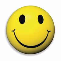 Sammons Preston Stress Reliever Squeezies, Smiley Face Shaped Exerciser & Stress Ball for Stress Relief, Grip Strength, Hand Therapy, Comfortable Rehabilitation & Occupational Therapy Toy for Kids