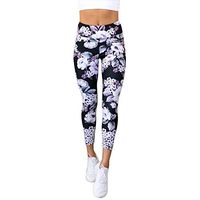 Zcuhen Yoga Pants Plant Hight Waisted Leggings Sexy Gym Fitness for Women Workout Leggings Tummy Control, Ladies’ Exercise Clothes Activewear Trouser Gym Fitness Legging Running Pants Power