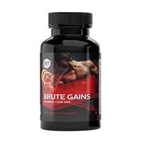 Brute Gains - Build Muscle, Maximize Testosterone Production, Enhance Nitric Oxide, Increased Stamina, Improved Energy, Male Enhancement