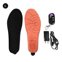 Sundlight Heated Insole, USB Rechargeable Heated Shoes Insoles with Remote Control Boot Warmer Unisex Multiple Sizes for Hunting Fishing Hiking Camping