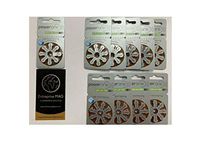 PowerOne Hearing Aid Batteries Size 312-10 Packs of 8 Cells