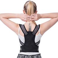 HIZLJJ Posture Corrector for Women Men Rounded Shoulders Ultimate Comfort Designed Wearable Posture Support Straps for Upper Back Fix Posture Easy Back Posture Support Belt for Men and Women