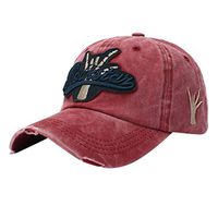 Meidexian888 Adjustable Baseball Caps for Men/Women,Fashion Star Rhinestone Cap Sun Hat (D)