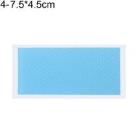 Mggsndi 1Sheet Self-adhesive Medical Transparent Silicone Remove Trauma Burn Scar Skin Repair Patch for Scars, Traumas, Burns, Dermatitis 7.5x4.5cm