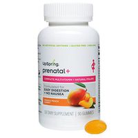 UpSpring Baby Prenatal+ Multivitamin Gummy Vitamin 90 Count, Chewable Prenatal Gummies