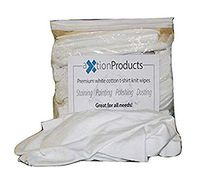 Axtion Products Premium White Cloth Rags 1/2lbs