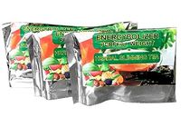 Energybolizer Perfect Weight Herbal Slimming Tea ORANGE FLAVOR. All Natural colon cleanse and complete digestive support, Pack of 3