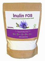 Pure Inulin FOS Powder – Natural Fiber from Chicory Root, Prebiotic Intestinal Support, Digestive Health Promoting, Unflavored, 2.6 LB
