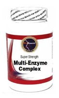 Super Strength Multi-Enzyme Complex 200 Capsules # BioPower Nutrition