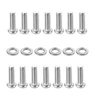 BestTong 60PCS Universal VESA TV Mount M6 Screws Hardware Kit M6 Screws and M6 Washers Spacers Variety to Fit All TV and Monitor Sizes and Brands Wall mounts Brackets and Curved TVs