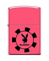 Zippo Playboy Rabbit Pocket Lighter, Neon Pink