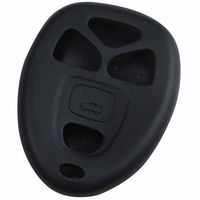 KEYGUARDZ Black Rubber Keyless Entry Remote Key Fob Skin Cover Protector
