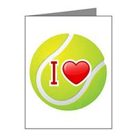 Note Card I Love Tennis