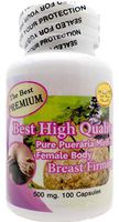 The Best Premium Pueraria Mirifica 500mg 100 Vegetarian Capsules Powder Natural Herbal