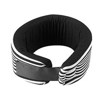 Sponge Neck Brace, Adjustable Soft Neck Support Relieves Pain and Pressure in Spine Breathable Washable Cervical Collar(# 3)