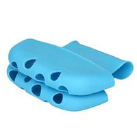 Iuhan Fashion Double Sink Caddy Saddle Style Kitchen Organizer Storage Sponge Holder Rack Tool (Blue)