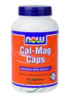 Now Foods, Cal-Mag Caps, 240 Capsules