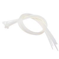 uxcell 100pcs Cable Zip Ties 12 Inch x 0.14 Inch Self-Locking Nylon Tie Wraps White