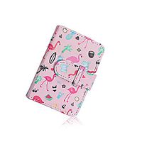 DKEnjoy PU Leather 20 Pockets Photo Album for Fujifilm Instax Mini 8/9/7s/25/70/90 Instant Camera Film, 3 Inch Pictures (Pink)