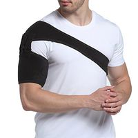 NACHEN Shoulder Joint Protective Gear Brace Hemiplegia Rehabilitation Trainer Support,Black,M