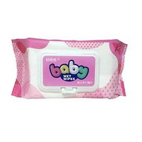 Vcenty Baby Wet Wipes Wet Wipe Tissue Clean Hand Cleaning Supplies Wet Wipe Hand Moist Wipes Wet Wipe Tissue Health Care 60 Wipes/Pack 20ML