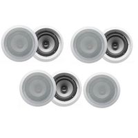 Acoustic Audio CS-IC82 in Ceiling 8" Home Theater 7 Speaker Set 2 Way 2100 Watt New CS-IC82-7S
