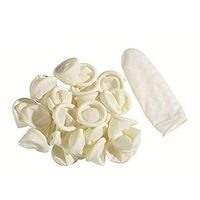260 Pieces Disposable Latex Finger Cots Fingertips Protective Finger Gloves