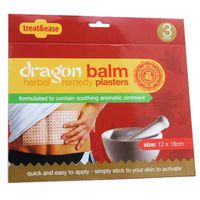 Dragon Balm Herbal Remedy Plasters 12cm by 18cm