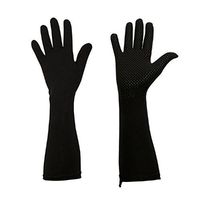 Protexgloves Elle (Elbow Length) Grip (Black, Large)