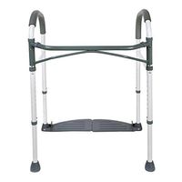 Folding Toilet Handrails Safety Frame - 20" Bathroom Grab Bars