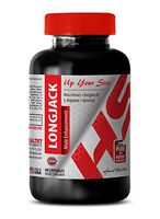Testosterone Booster Enhancement - LONGJACK - Male Enhancement - UP Your Size - Maca and tongkat ali - 1 Bottle 60 Capsules