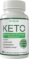 Naturnica Keto Diet Pills Advance Weight Loss Supplement Appetite Suppressant Natural Ketogenic 800 mg Formula with BHB Salts Ketone Diet Capsules to Boost Metabolism, Energy and Focus